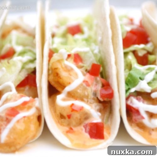 Copycat Bonefish Grill Shrimp Tacos 3 A delicious plate of Bonefish Grill Copycat Bang Bang Shrimp Tacos.