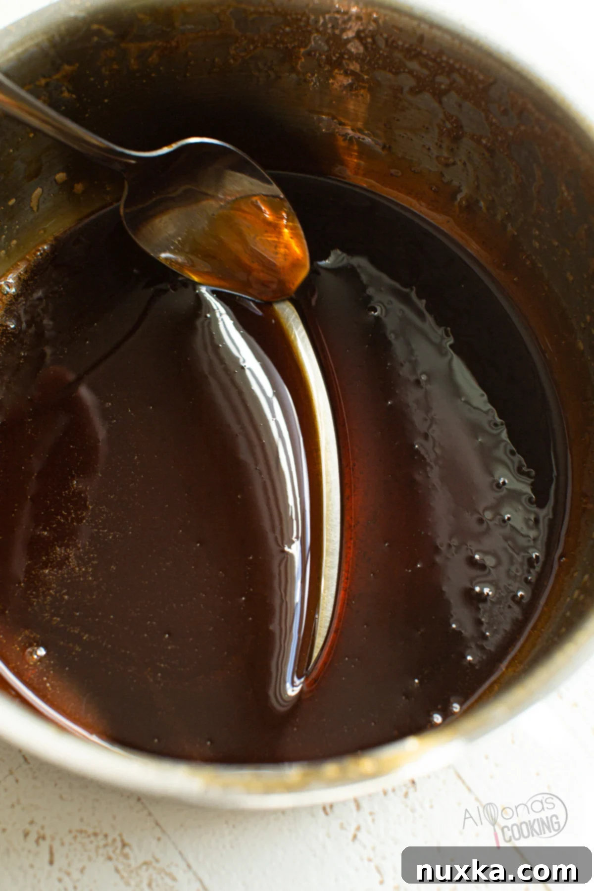 homemade eel sauce that can be made without soy sauce or mirin (or sake)