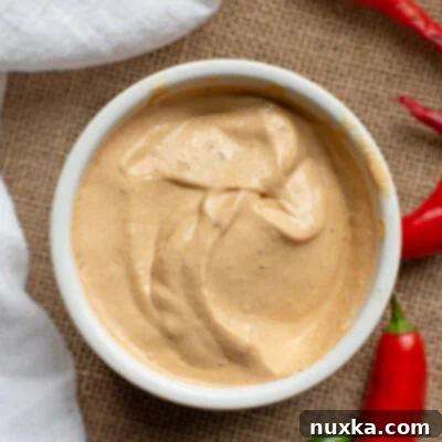 Creamy Homemade Chipotle Sauce Panera Bread copycat Chipotle Sauce, creamy and perfect for dipping or spreading.