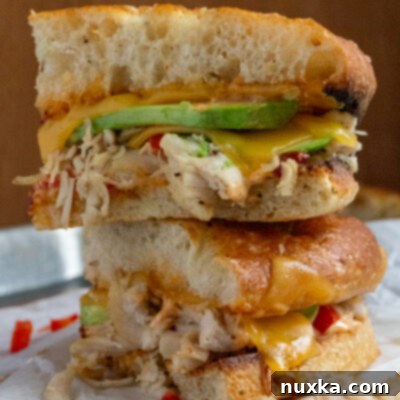 Chipotle Chicken Panini