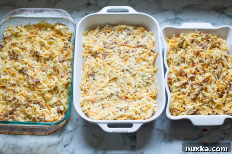 how to freeze breakfast casseroles