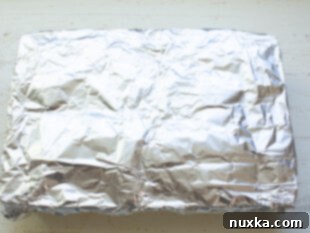 Scalloped potatoes baking in the oven