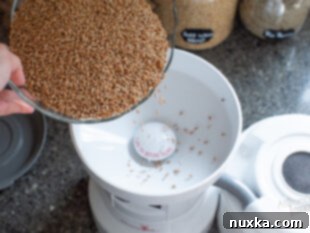 grinding flour
