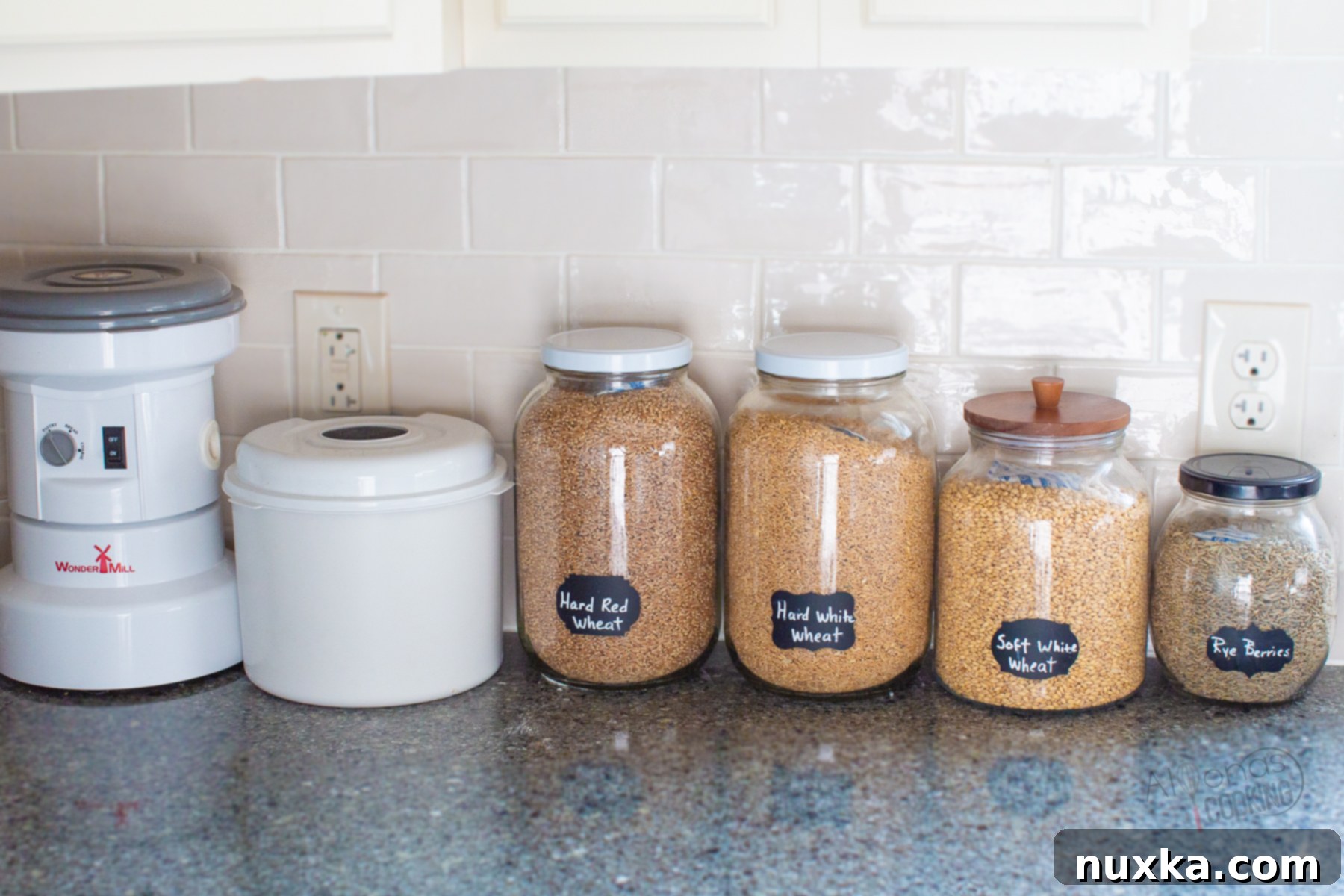 grains for flour 