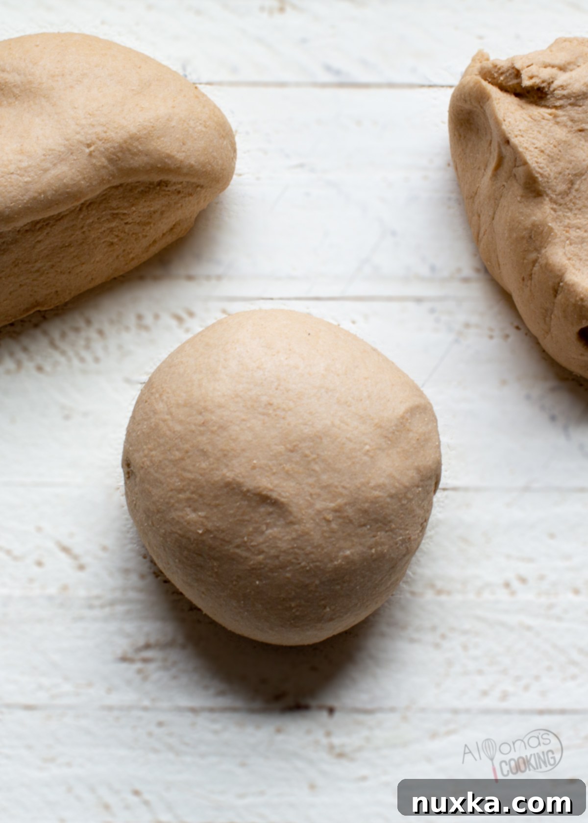 whole wheat pizza dough balls