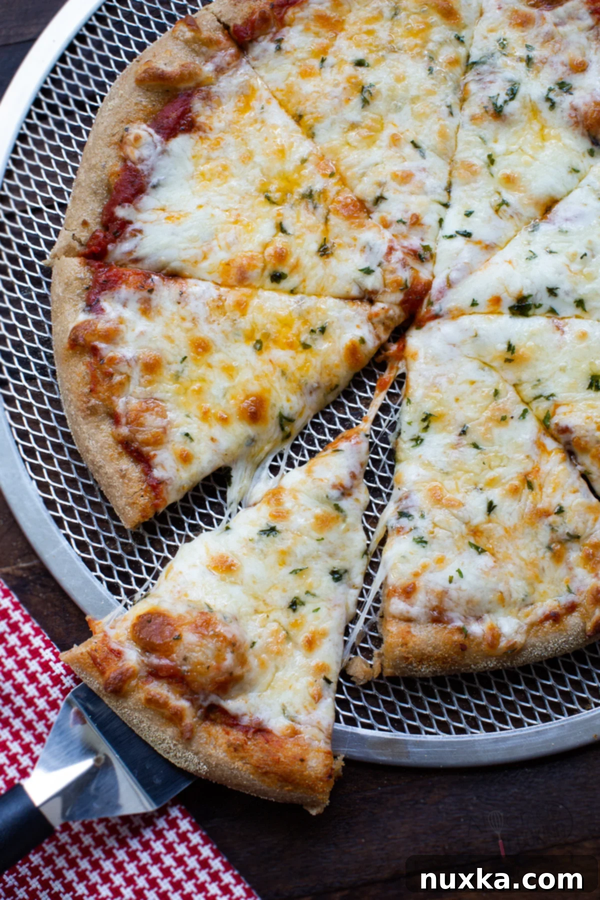Whole wheat pizza crust already baked 