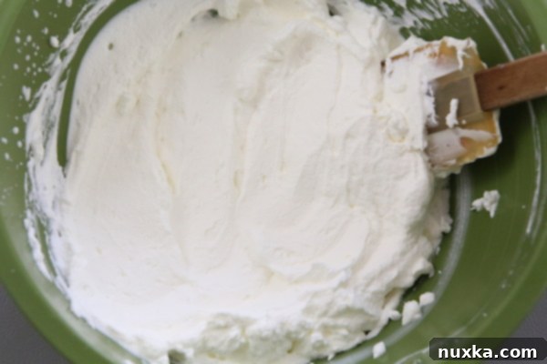 beaten cream for Best Tiramisu Recipe step 4