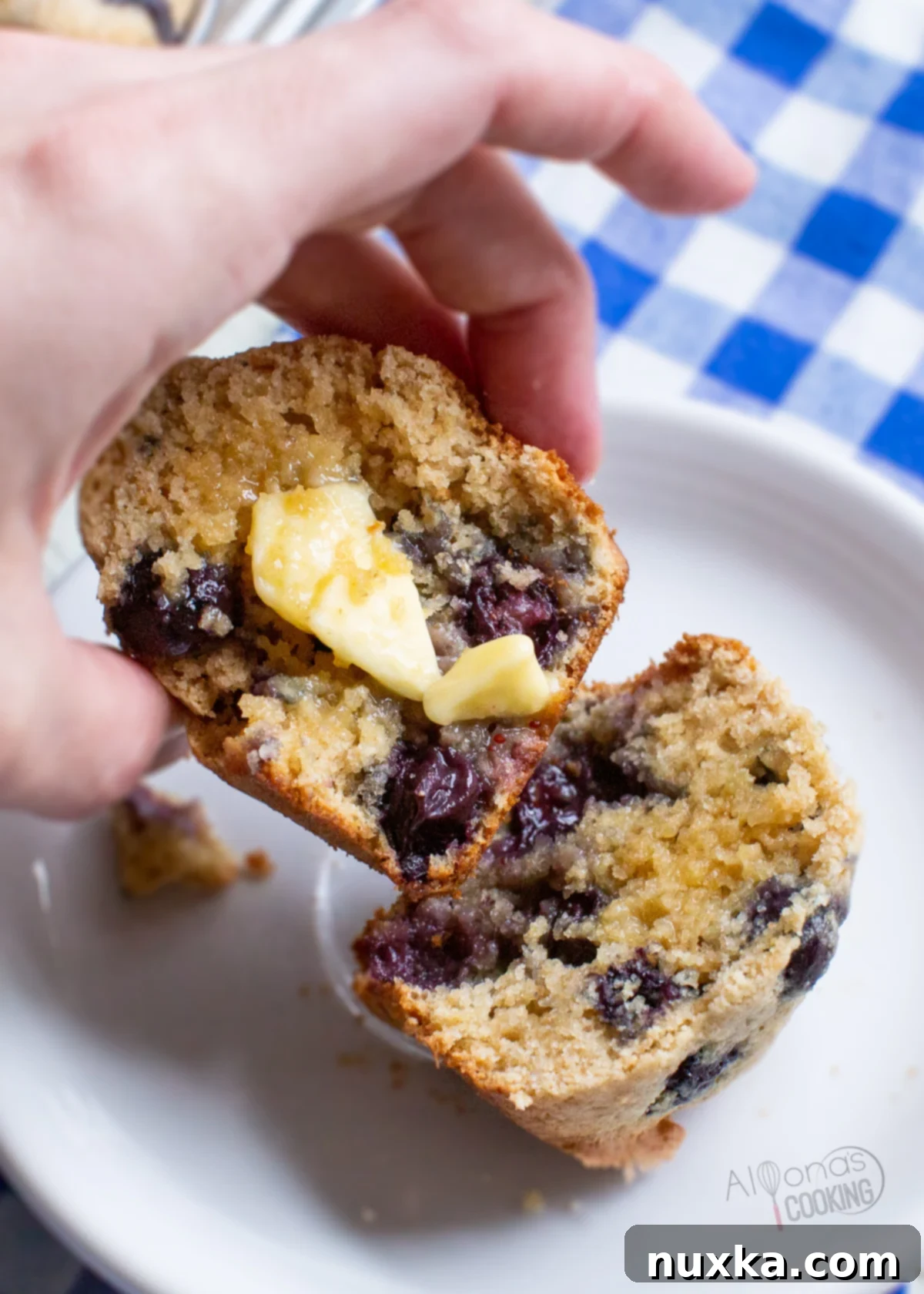 blueberry muffin recipe with whole wheat flour