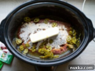 Spicy Mississippi pot roast prep