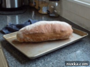 Baked Lithuanian bread with a dark crust