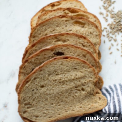Polish Deli Style Lithuanian Bread 2 sliced Lithuanian bread