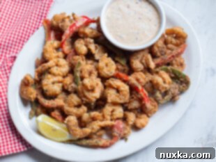 Serve Shrimp Fritto Misto with spicy ranch