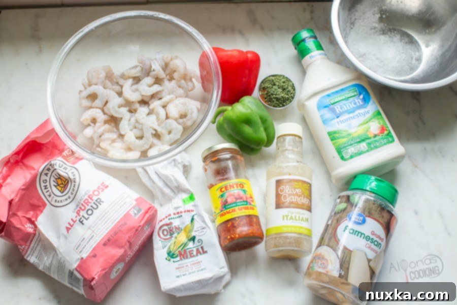 shrimp Fritto Misto ingredients