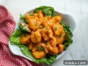 how to serve bang bang shrimp