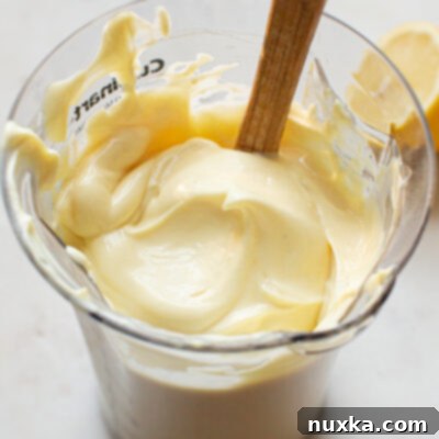 Easy Homemade Mayonnaise 6 homemade mayonnaise whipped in a cup