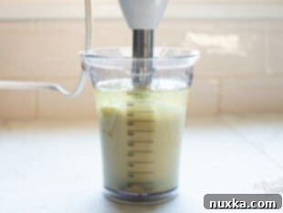 emulsify the oil