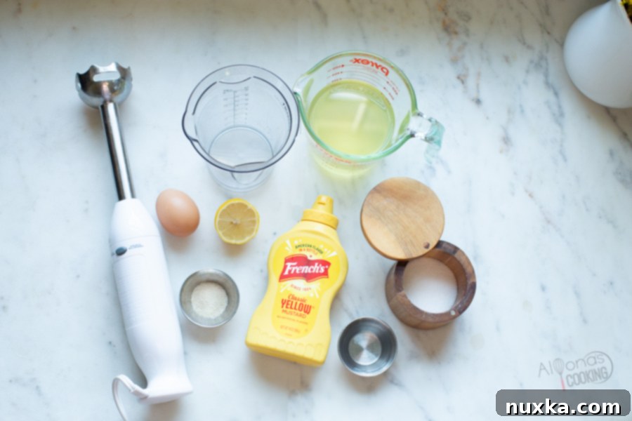mayonnaise ingredients