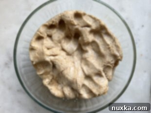 crescent dough from freshly milled flour