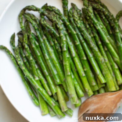 Golden Roasted Asparagus 2 oven roasted asparagus recipe