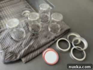 preparing jars