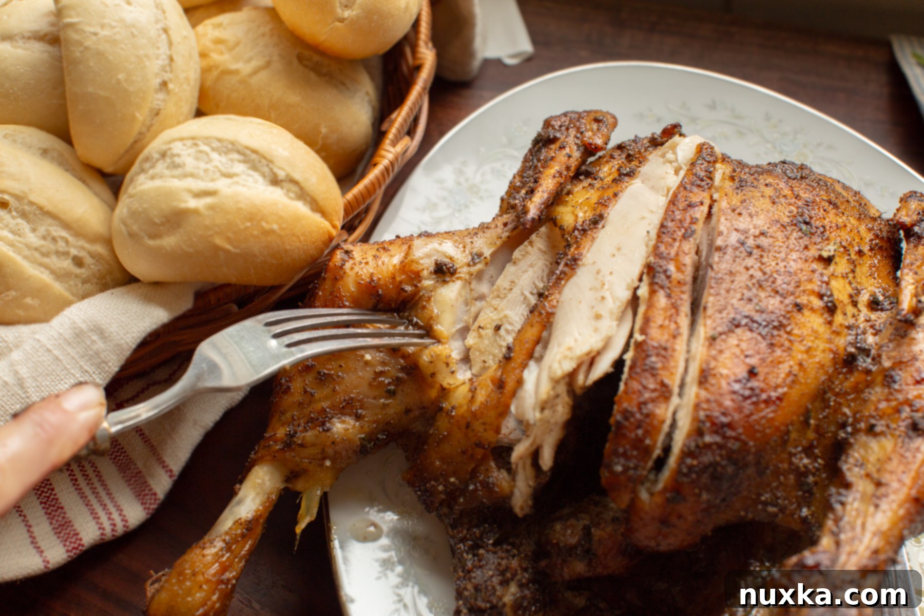 rotisserie-style roasted chicken recipe