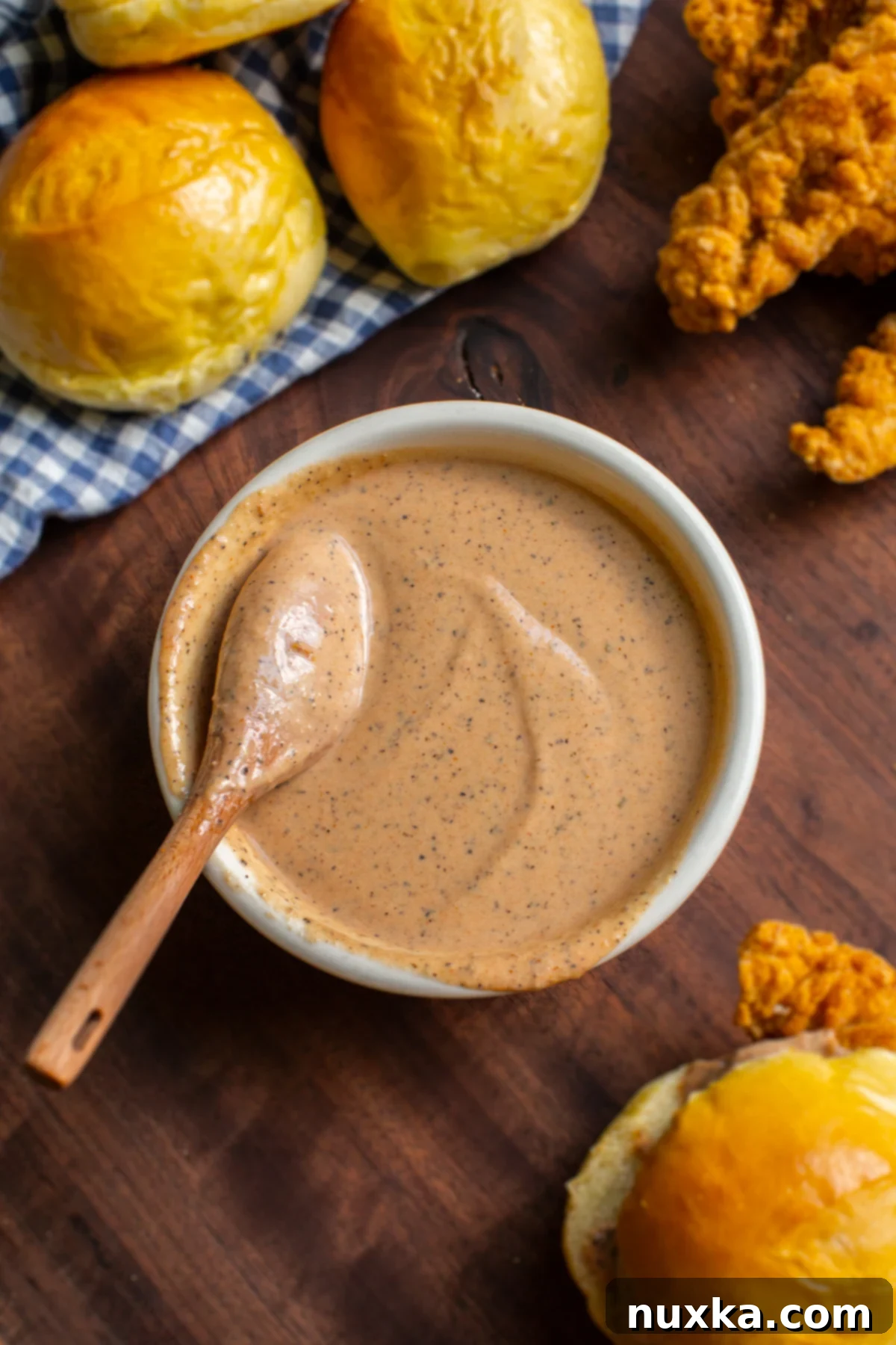 Homemade Zaxby's Nibblers with homemade Zax sauce, ready for a feast