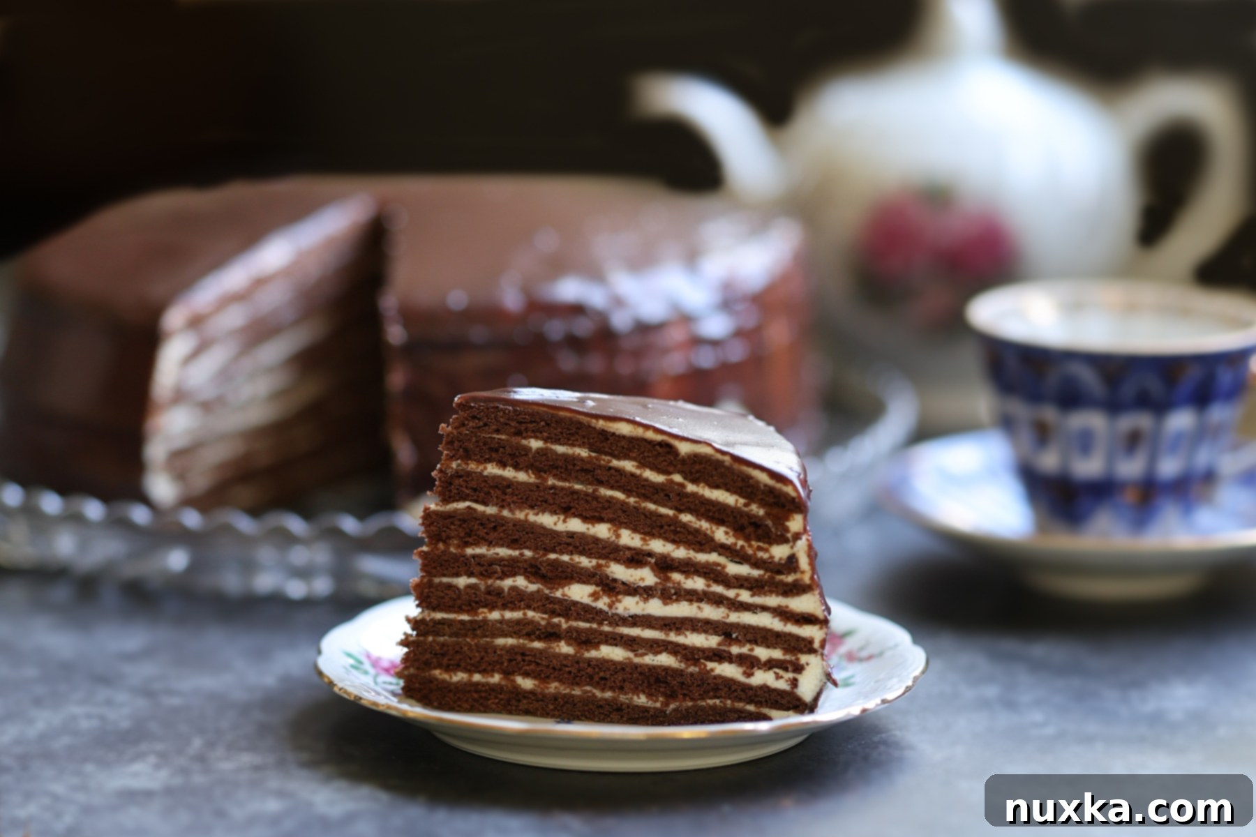 Chocolate Spartak Cake