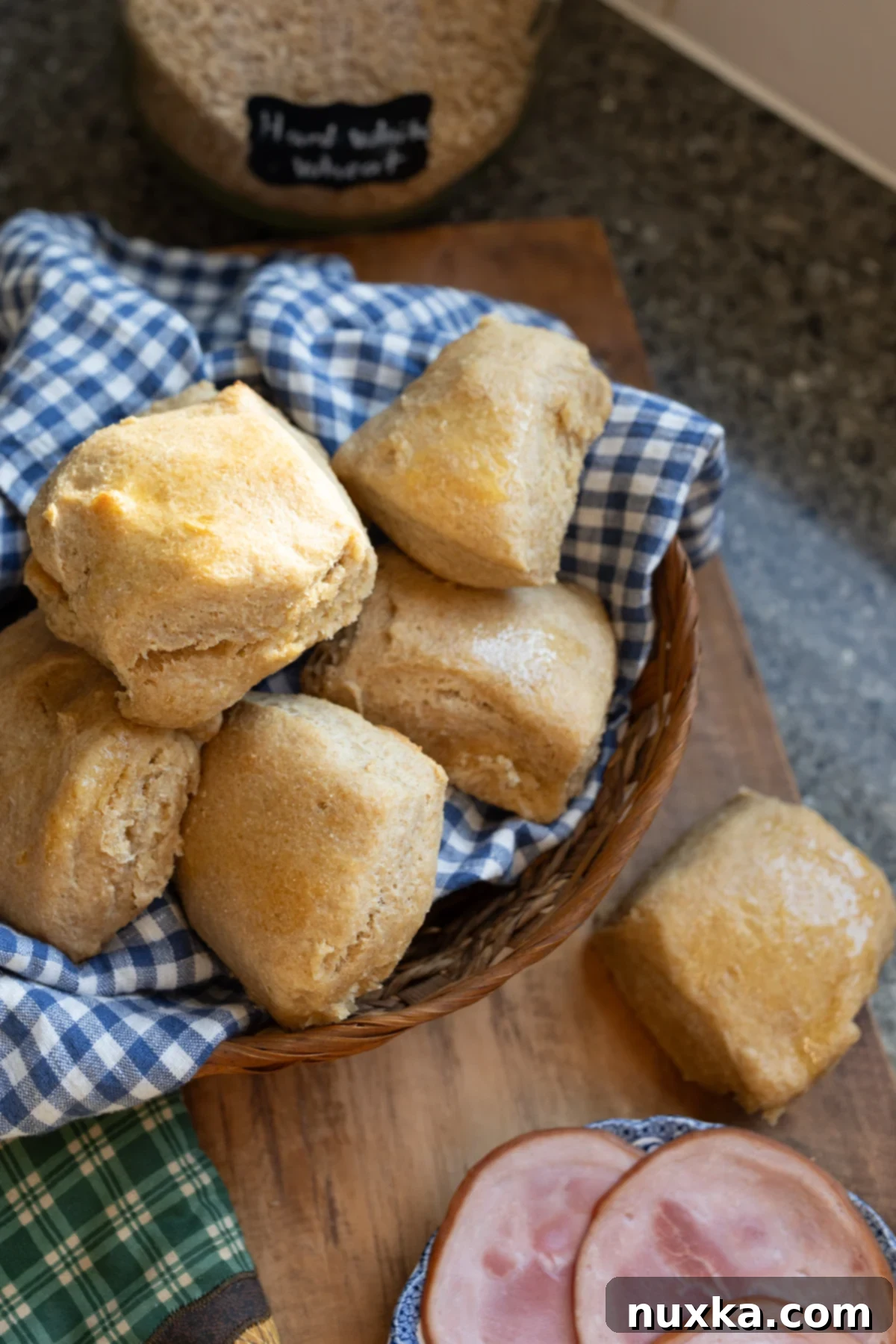 sourdough biscuits with freshly milled flour