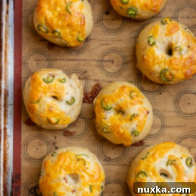 Jalapeno cheddar sourdough bagels made with freshly milled flour