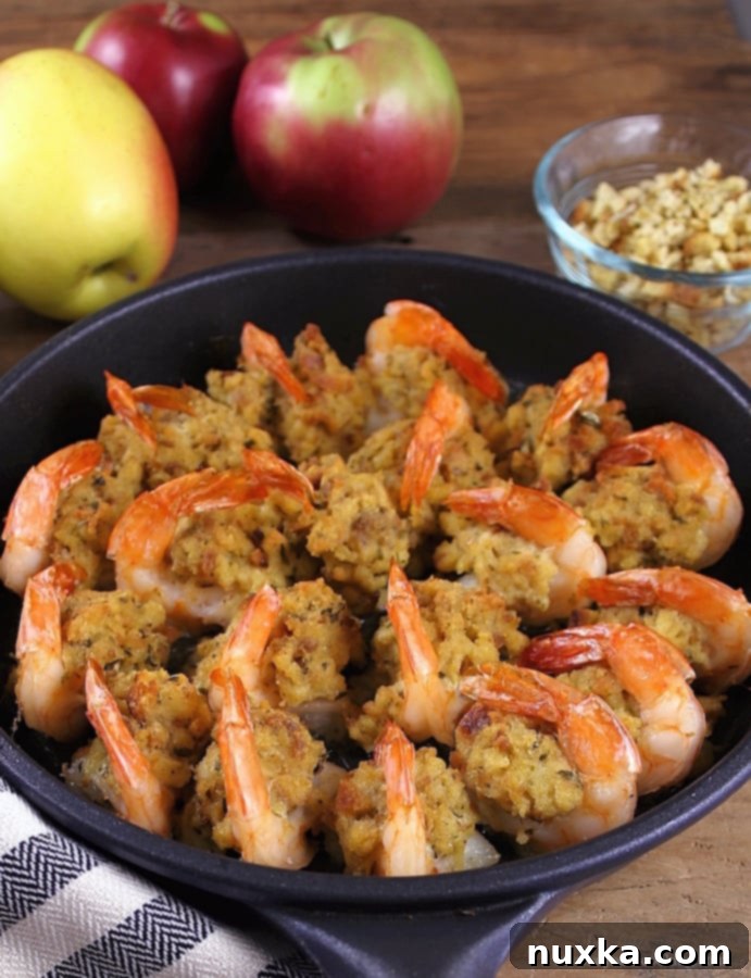 Delicious Baked Stuffed Jumbo Shrimp Recipe