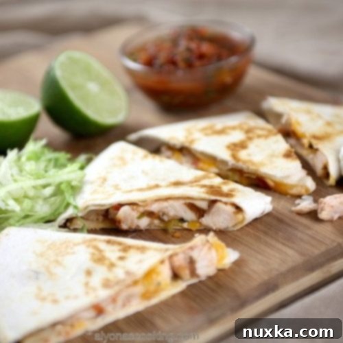 Easy Chicken Quesadillas