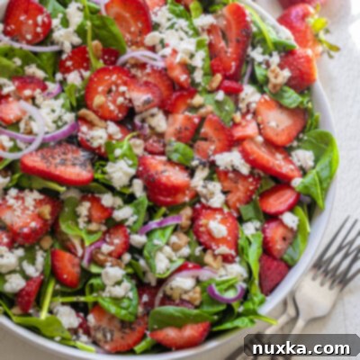 Spinach Strawberry Salad with Poppy Seed Dressing 5 Spinach strawberry salad with a Poppy seed dressing