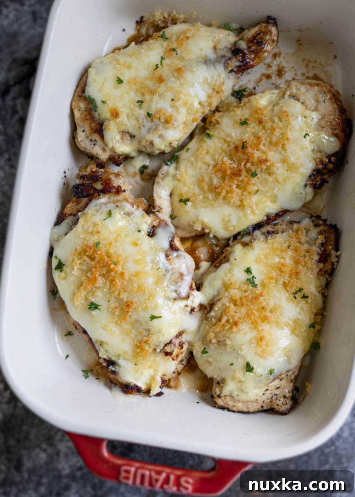 Longhorn parmesan crusted chicken 