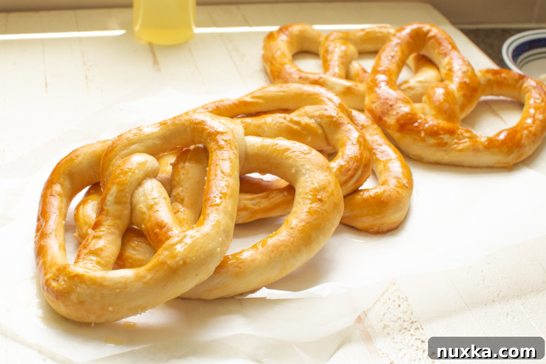 soft pretzel recipe like the mall pretzels on paper