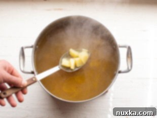 how to boil potatoes for mushroom soup