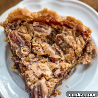 Perfect Homemade Pecan Pie 3 slice of homemade pecan pie, golden and gooey, ready to be served