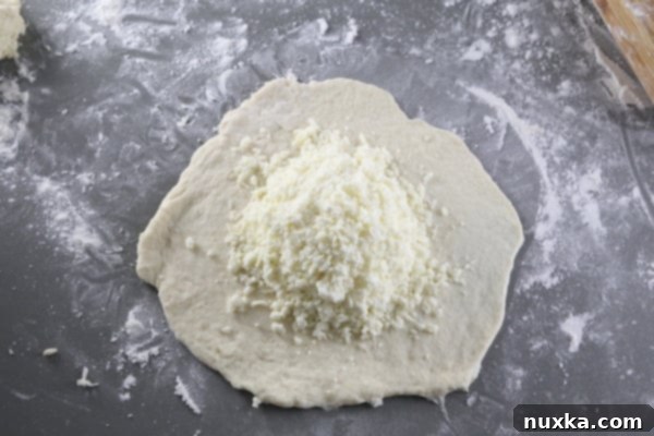 Placinta recipe, Placinte, Brinza, Step 5