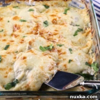 Creamy-Baked-Tilapia-Spinach-Casserole