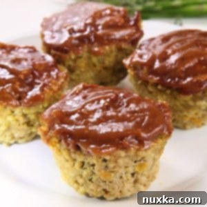 Mini Meatloaves 6 Veggie Meatloaf Muffins