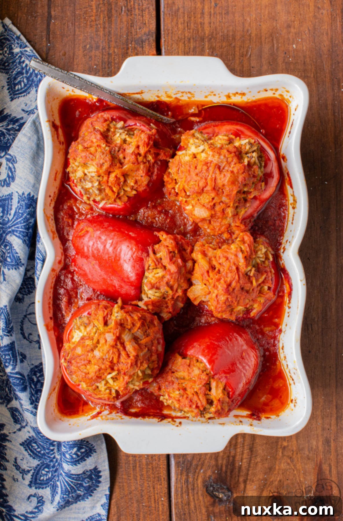 how to make stuffed peppers, classic stuffed bell peppers with beef and rice