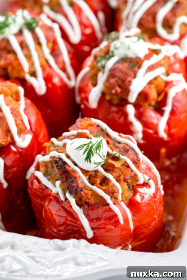 stuffed peppers recipe, best ground beef stuffed bell peppers