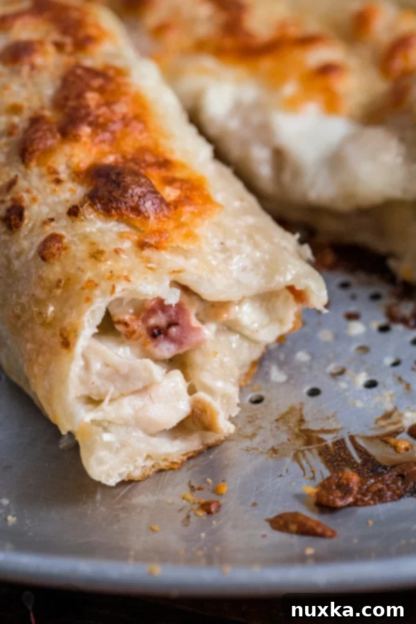 Homemade Costco chicken bake, golden crust with cheese