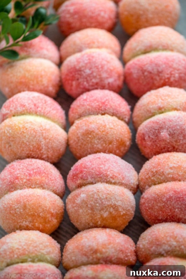 peach-cookies