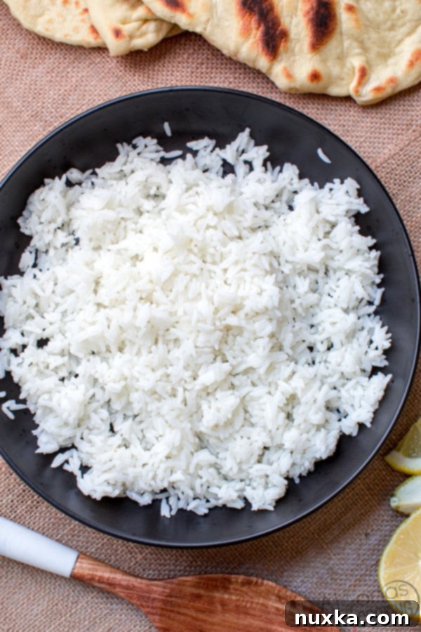 how to cook perfect white rice on the stovetop