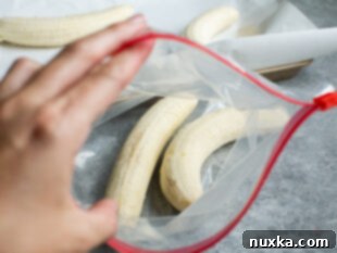 how to flash freeze bananas