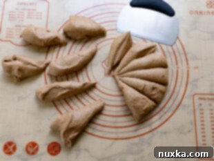 divided dough to make Outback Steakhouse bread rolls