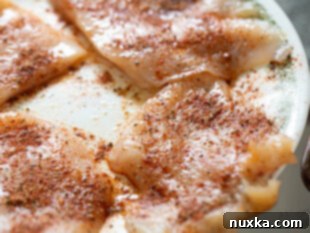how to season chicken breasts with paprika, salt, and pepper for cheesy bbq chicken
