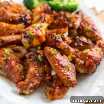 Sticky Teriyaki Chicken Wings 6 teriyaki-wings