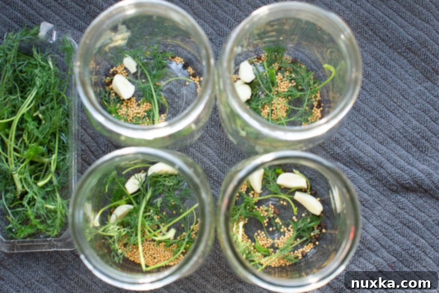 add-ins for dill pickles at home
