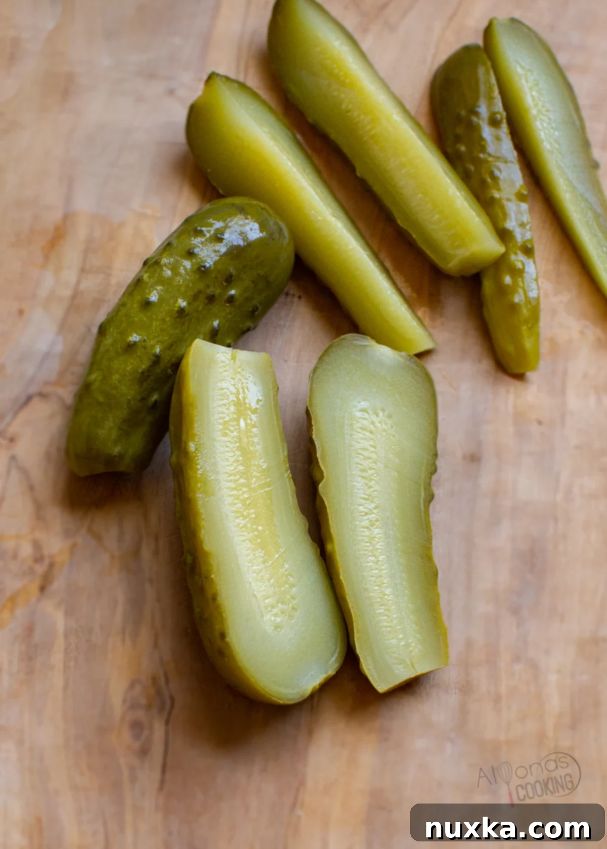 cut dill pickles 